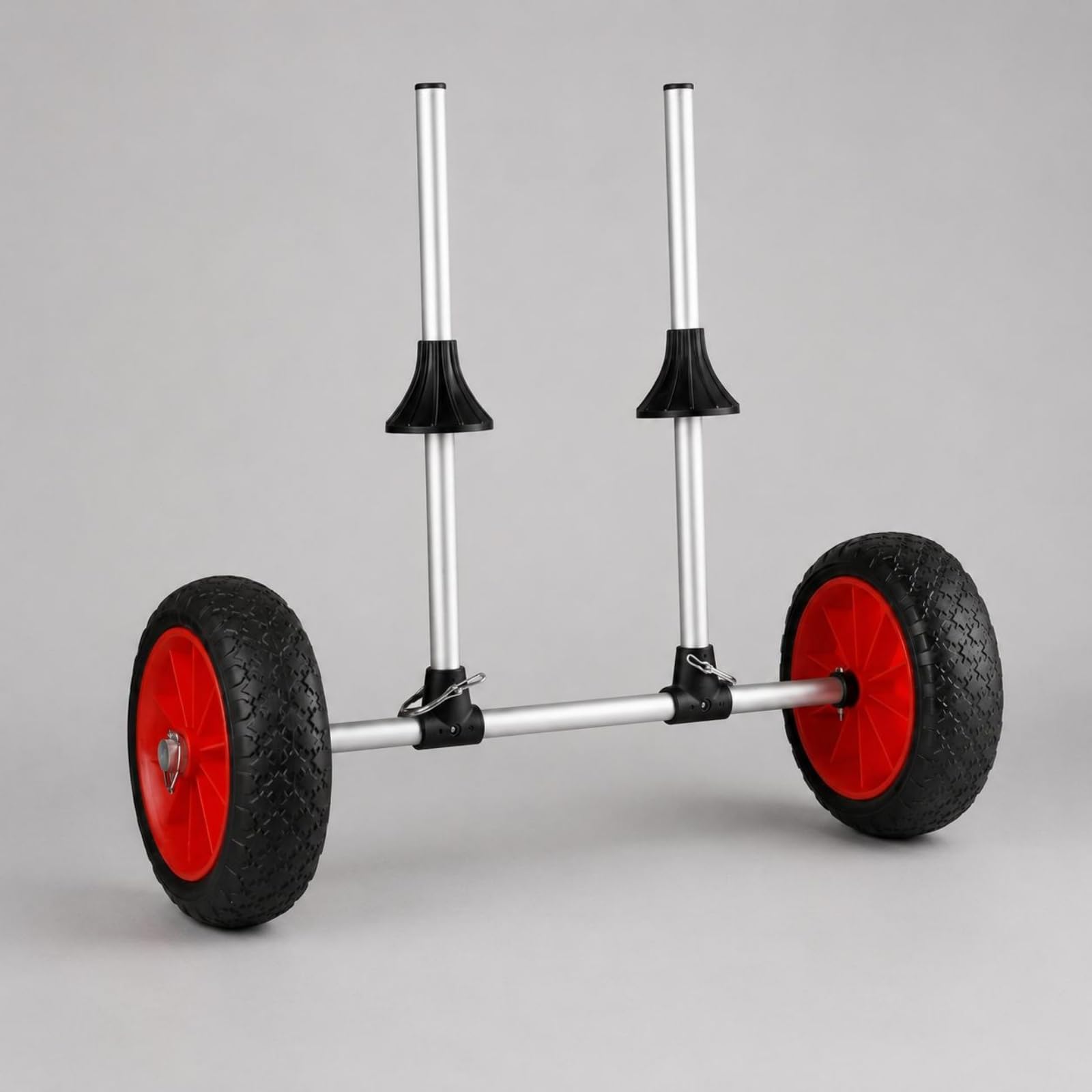 Baoblaze Carro de Transporte de Kayak con Soporte Recto Carrito Carro Portakayak y Remolque Aleación de Aluminio Ruedas para Playa Ajuste 8-42.5 Cm Adecuado para Orilla Trayectos a la