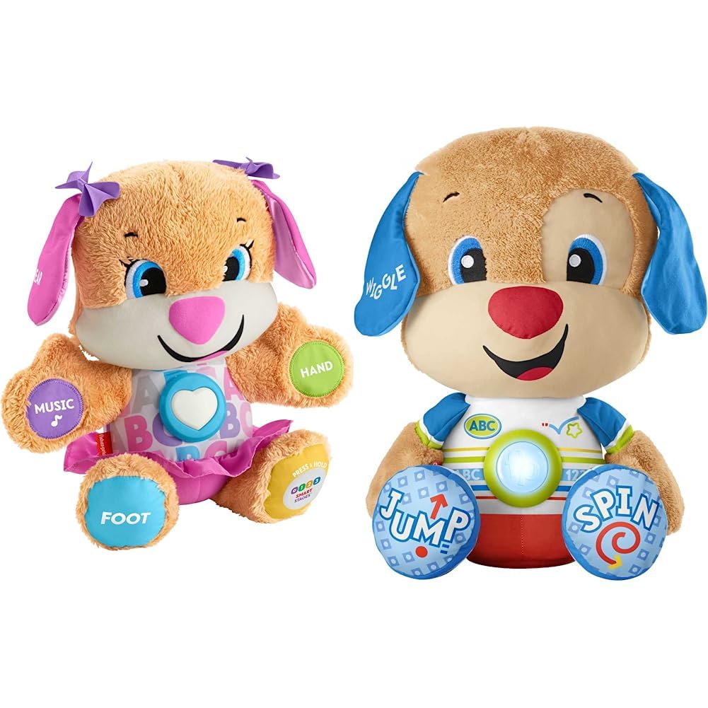 Buy FisherPrice Plush Dog Baby Toy with Lights Music and Smart Stages