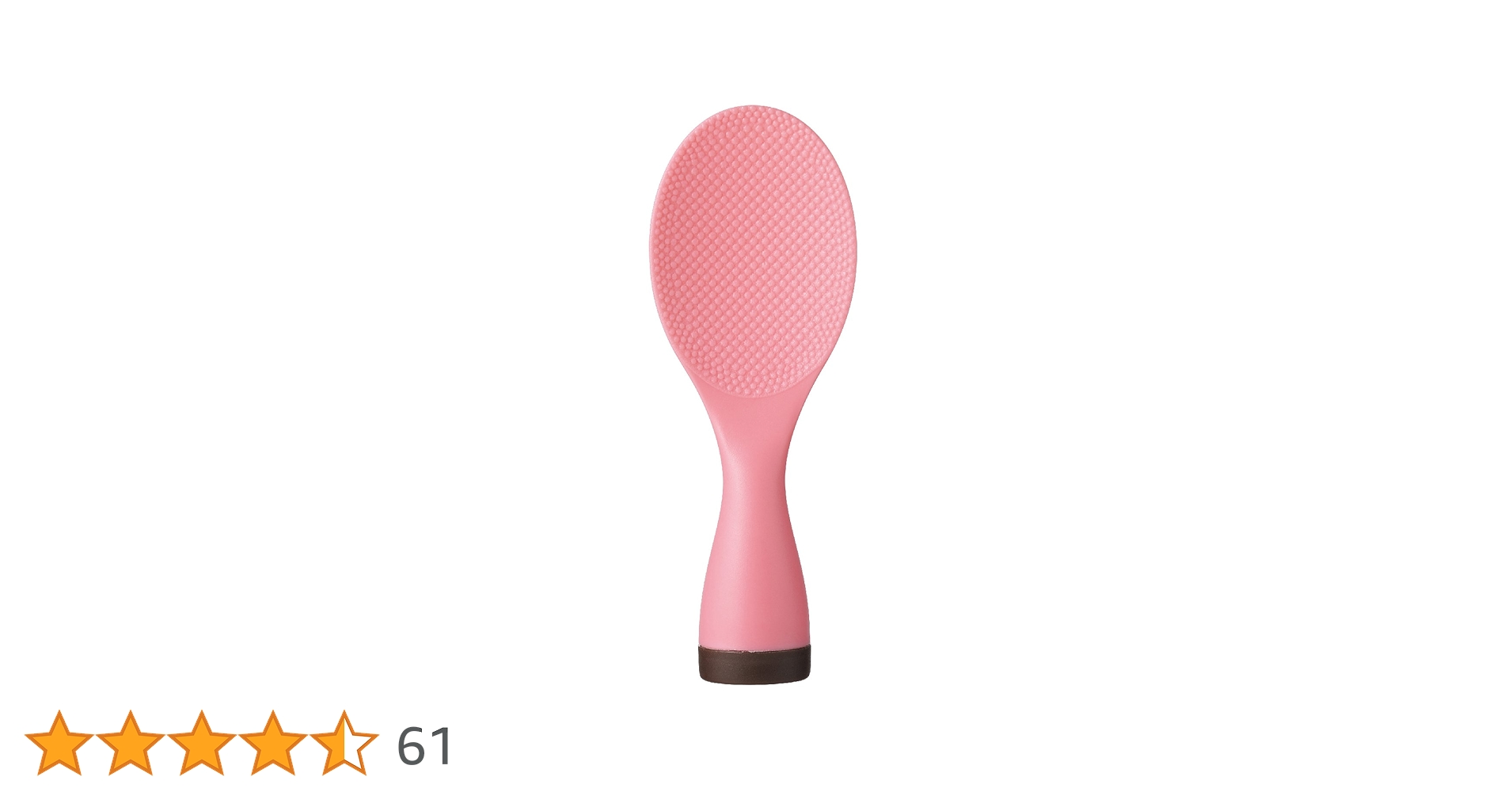 Akebono PM-913 Rice Spatula, Pink, Made in Japan, Swaying