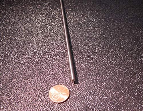 316 Stainless Steel Hardened Shaft .031" Diameter x 9" Long 5 pcs