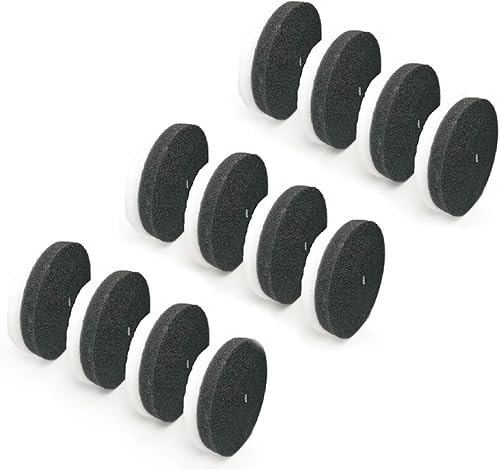 Nispira E0106 Filtro de espuma pre-motor de repuesto para aspiradora vertical  Para Eureka NEU100 NEU10AE Series  12 paquetes