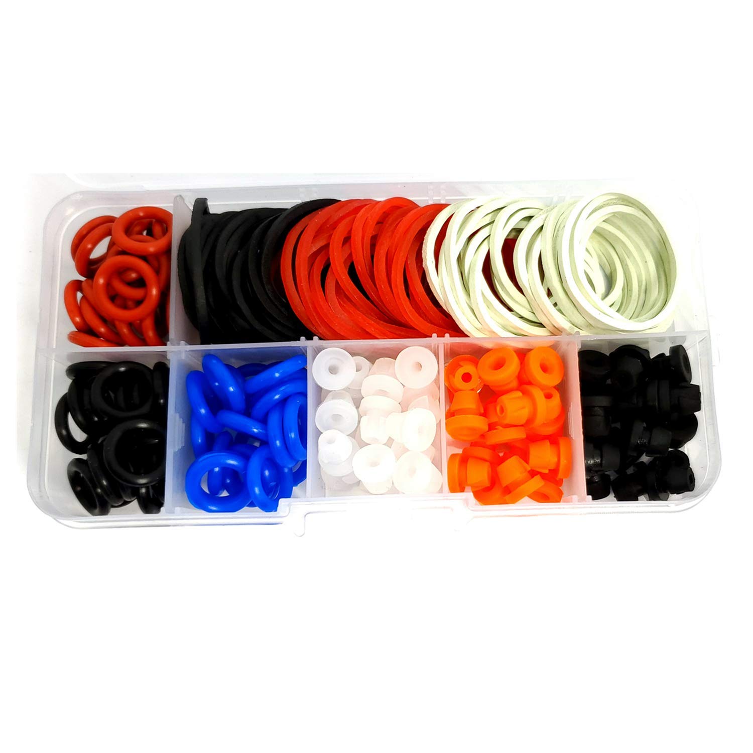 JellyfishPro Tattoo Silicone Needle Pads Machine Parts Rubber Bands O-Ring Grommets Kit : Beauty & Personal Care