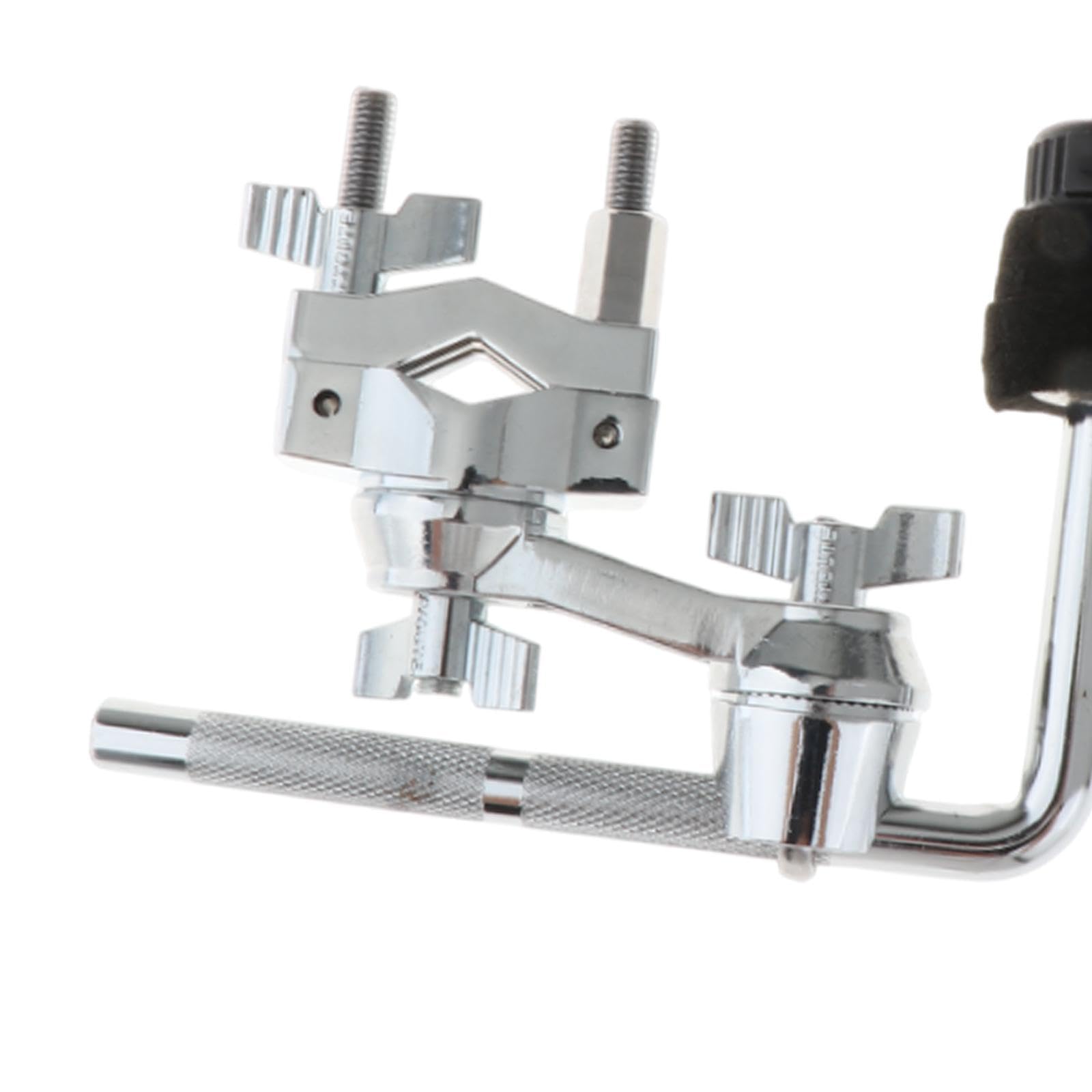 Jojomis Soporte de extensión de brazo para platillos de tambor, soporte ligero y portátil para platillos de metal resistente, accesorio de soporte de tambor para instrumentos de percusión, estudiantes