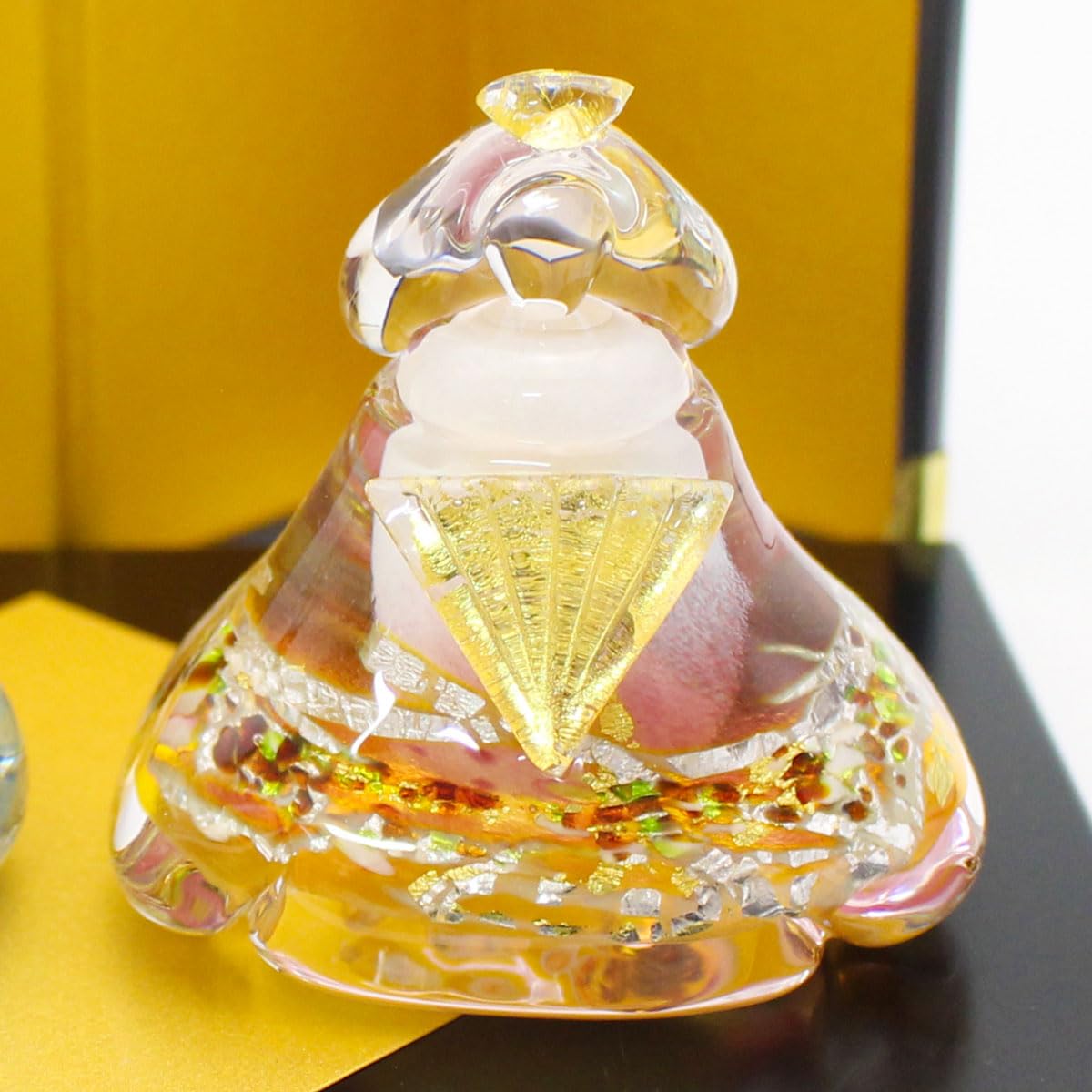 ハンドメイド　ガラスのお雛様 Amazon | ガラスのお雛様 glass calico グラスキャリコ 華雛