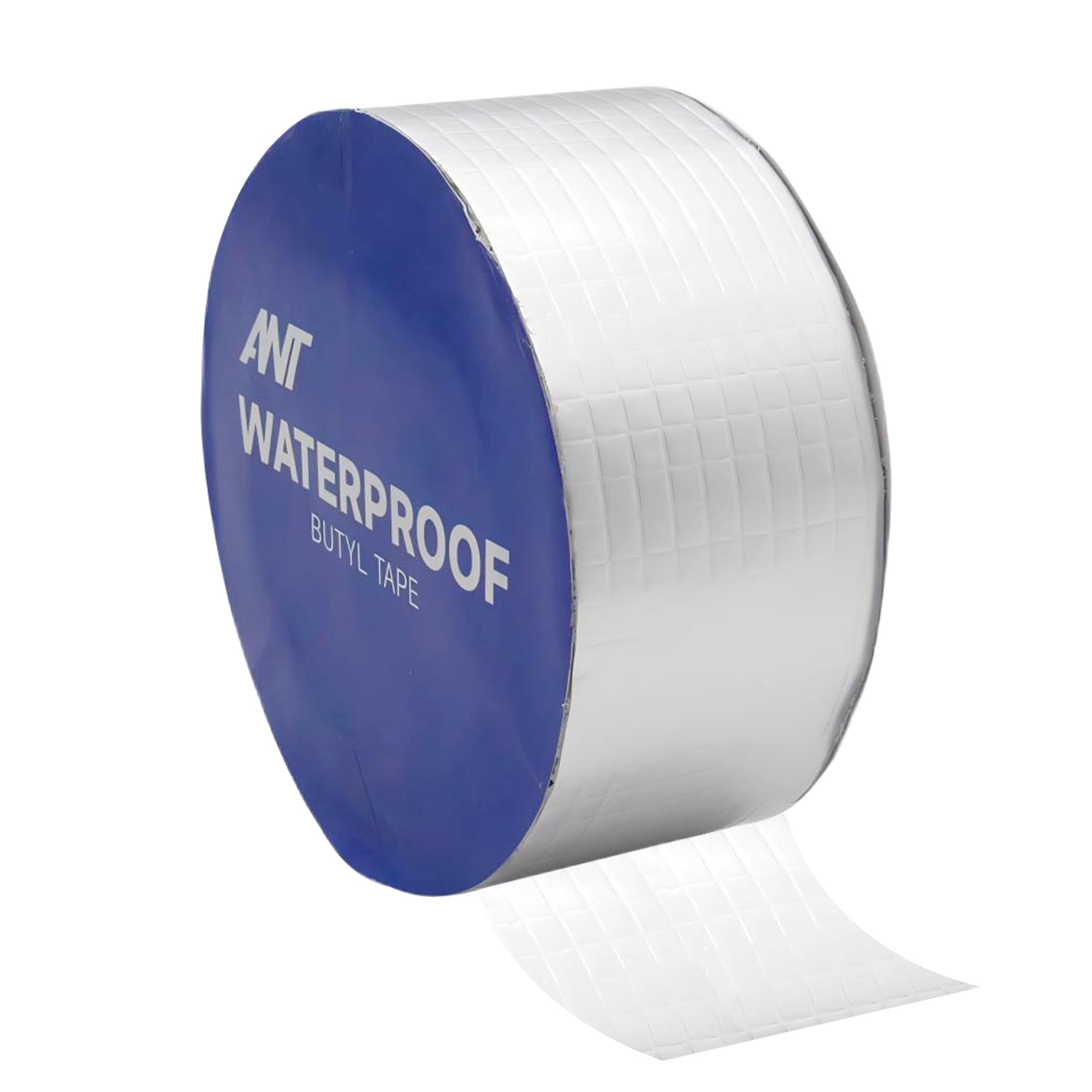 Ant Butyl Waterproof Sealing Tape 5CM*5M, Upgraded Aluminium Foil Tape Heavy Duty for RV Repair, Awning, Window, Glass & EDPM Roof Leak Patching, Boat and Pipe Sealing_ Silver-image-28