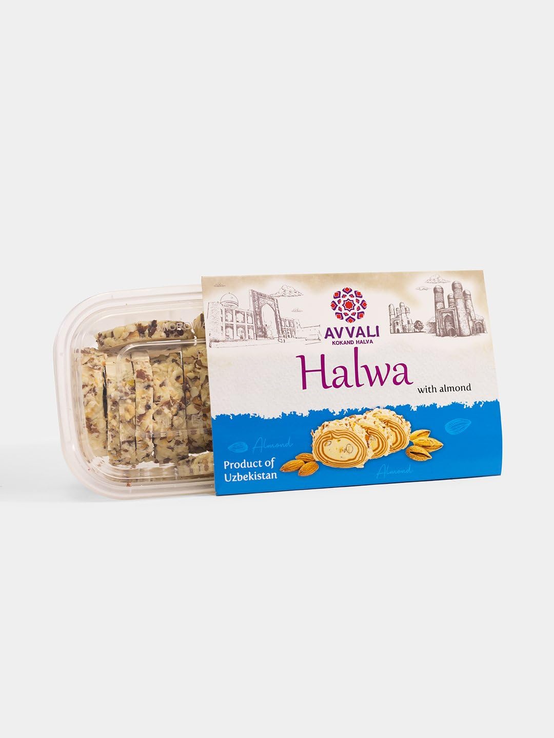 Halva Bukhara with Almonds, 250g (8.8oz)