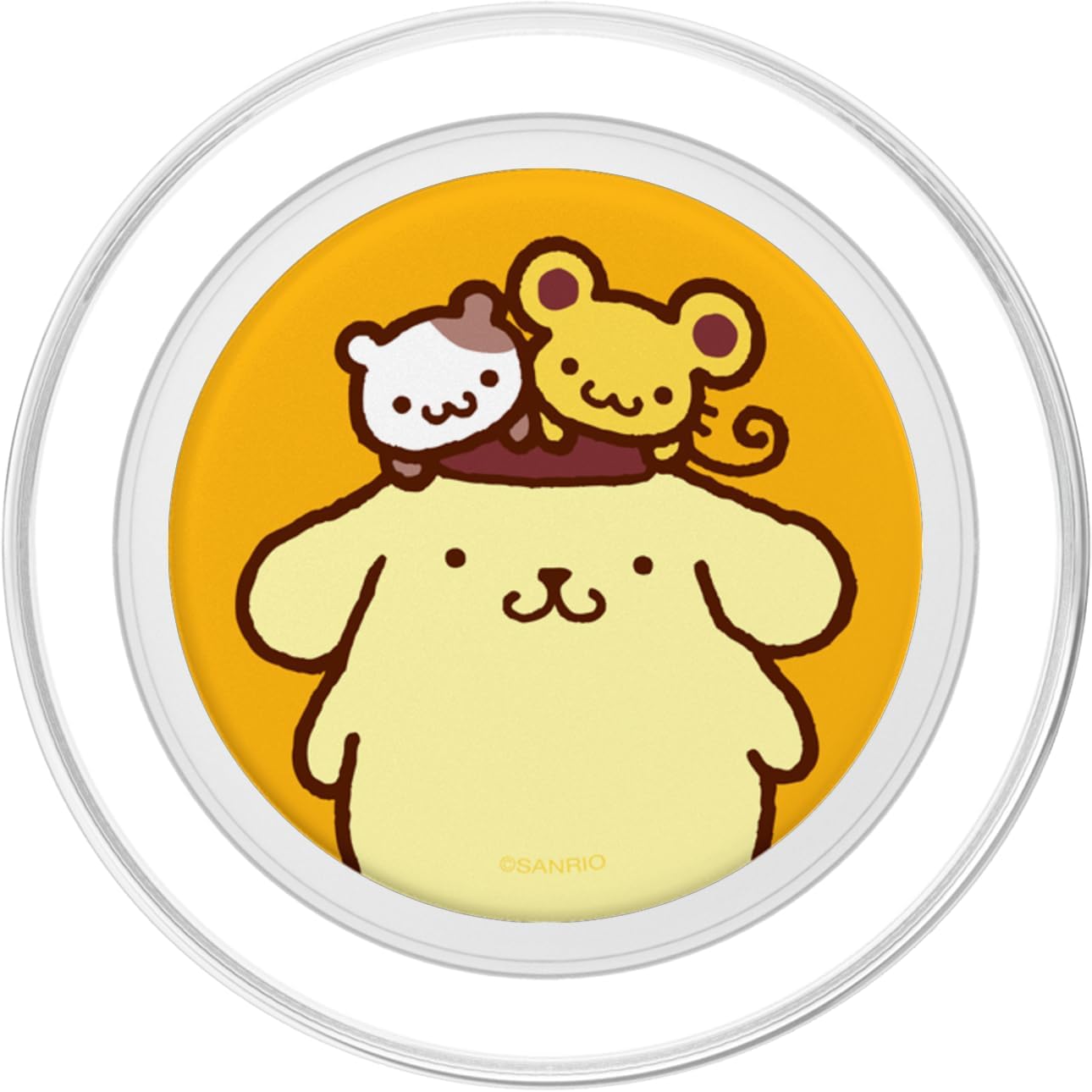 Pompompurin and Friends PopSockets Stand for Smartphones and Tablets PopSockets PopGrip for MagSafe - Image 2