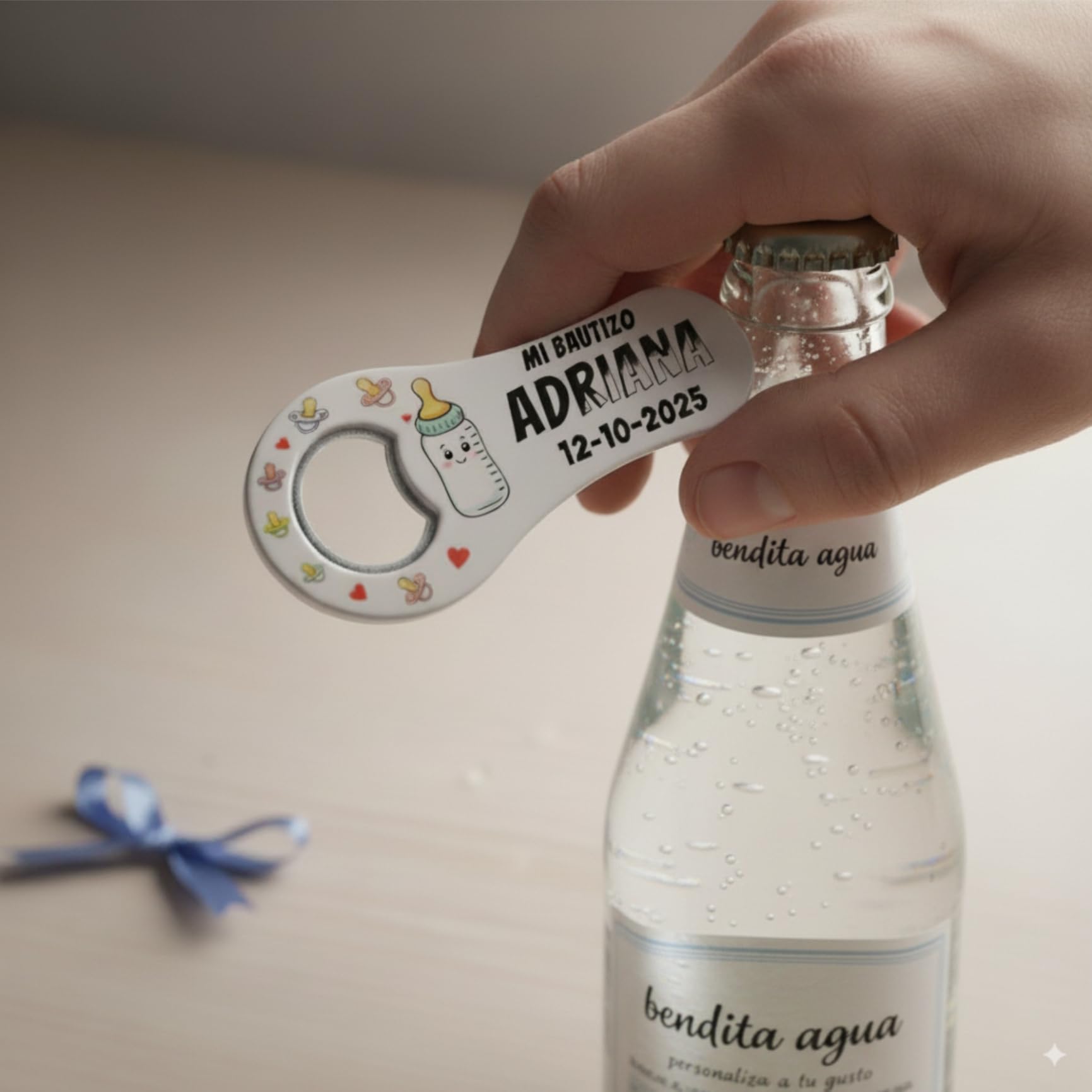 Abrebotellas personalizado imán nevera 10 50 100 unidades para eventos bares regalos comunión