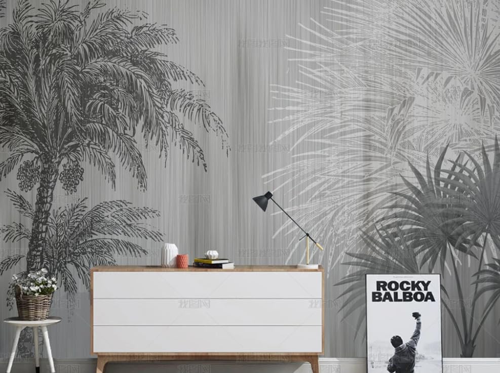 Papier peint intissé tropical pour salon : créez une ambiance jungle nature dans votre chambre