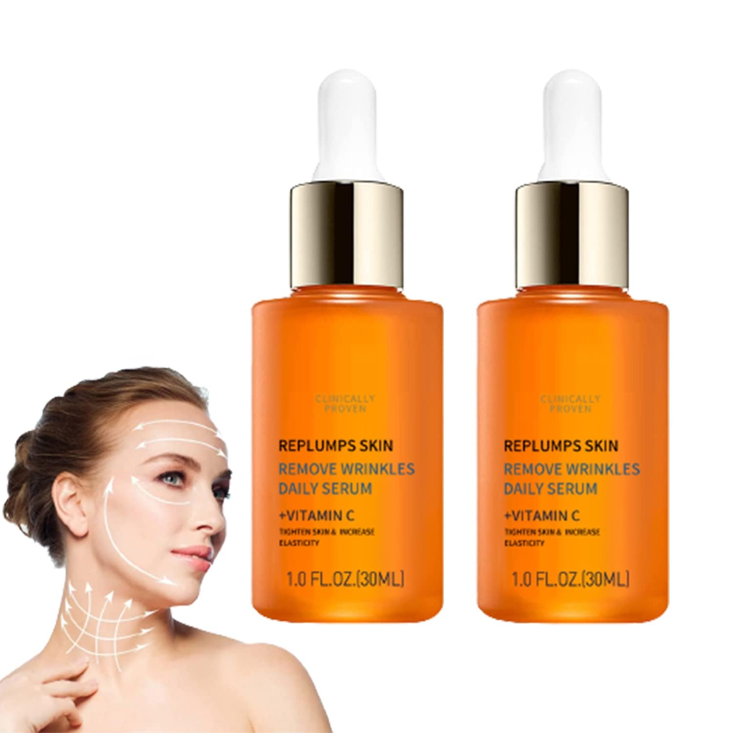 OXYAPedia Advanced Collagen Boost Anti Aging Serum, Pedia Advanced Collagen Boost Anti-Aging Serum, Advanced Deep Anti-Wrinkle Serum, for All Skin Types (2pcs)