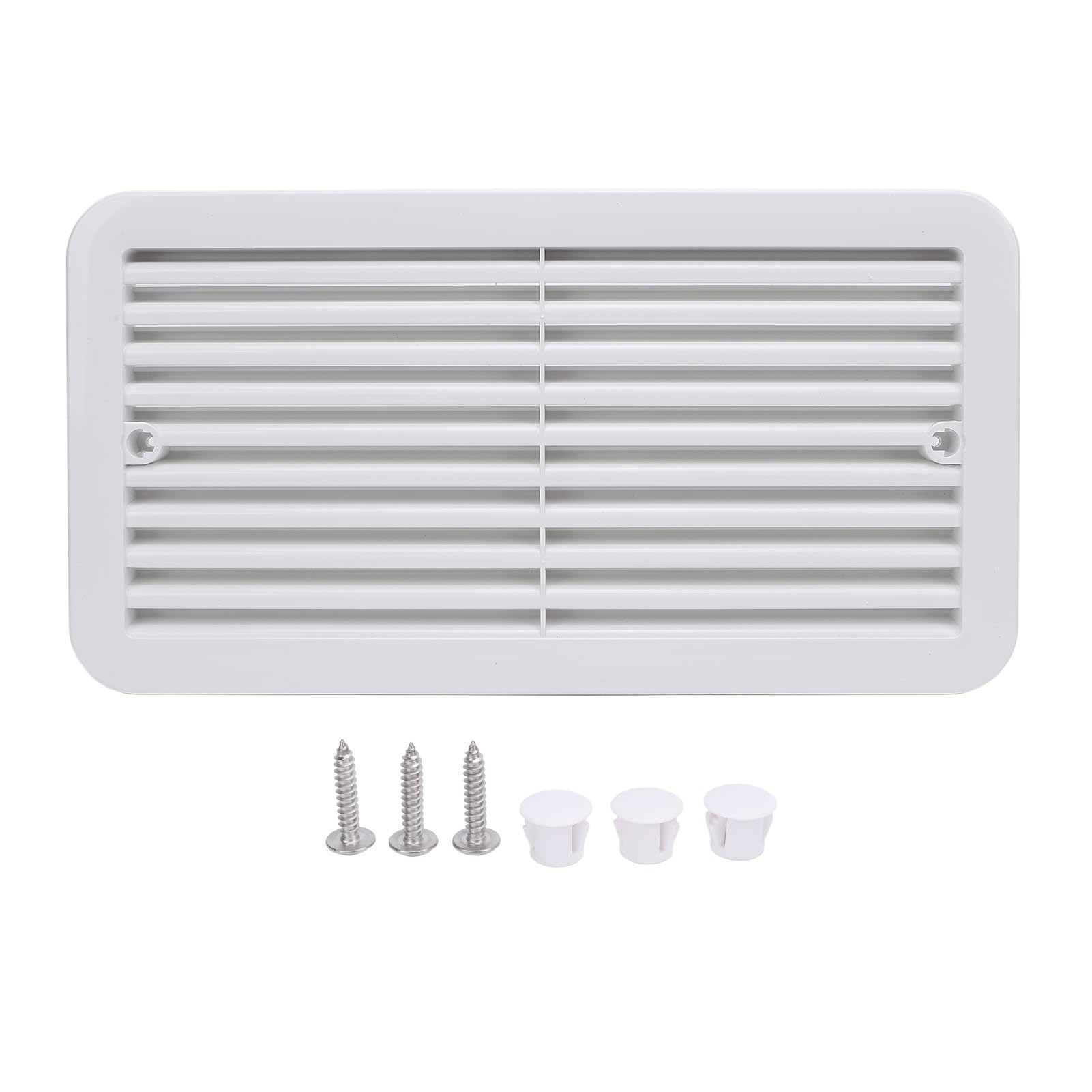 Grille ventilation ABS 350x186mm multi usage pour cuisine et rando