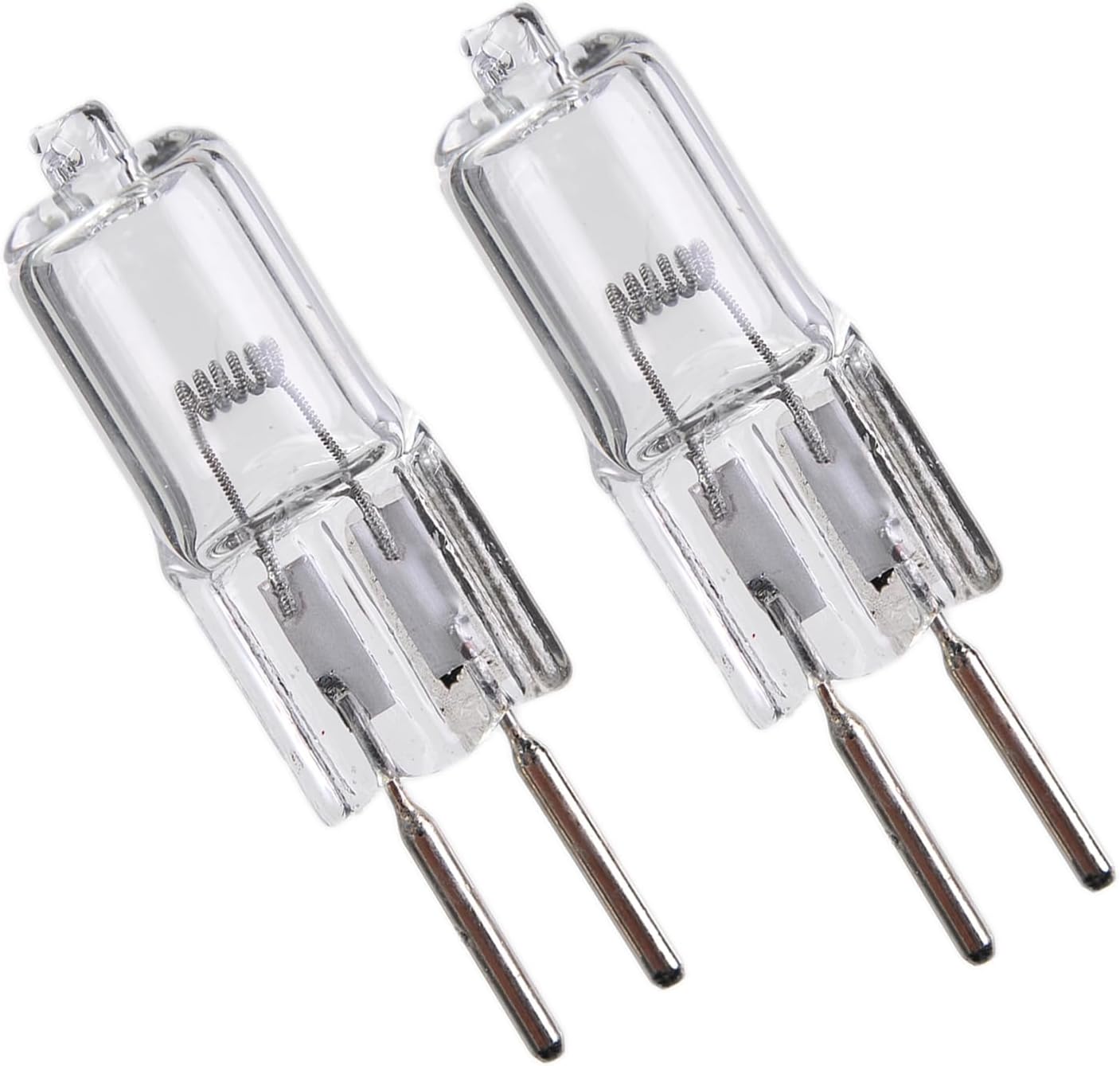 Othmro 2Pcs Halogen Bulbs, 50W 24V Halogen Light Bulbs, 3000K Lighting Bulbs, G5.3 Light Bulbs Soft White Under Cabinet Puck Lighting Replacements for Chandeliers Track Lighting Lamp