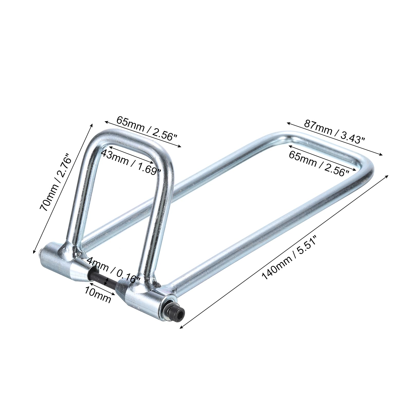 Amazon.co.jp: PATIKIL フック安全ラッチキット 2.75インチ(70mm)、5 