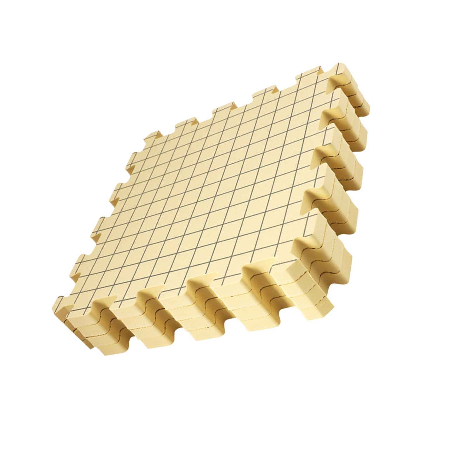 Msioytog 4Pcs Gridded Knit Blocking Mat 12.6x12.6Inch Foam Knitting Blocking Board with Marking for Crochet Yarn Crafting Project Spume Sewing Hurdles