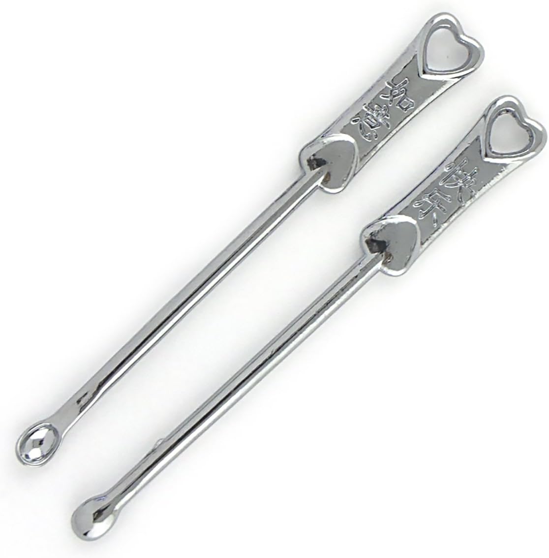 Ear Pick Metal Ear Wax Remover Cleaner - Set of 2