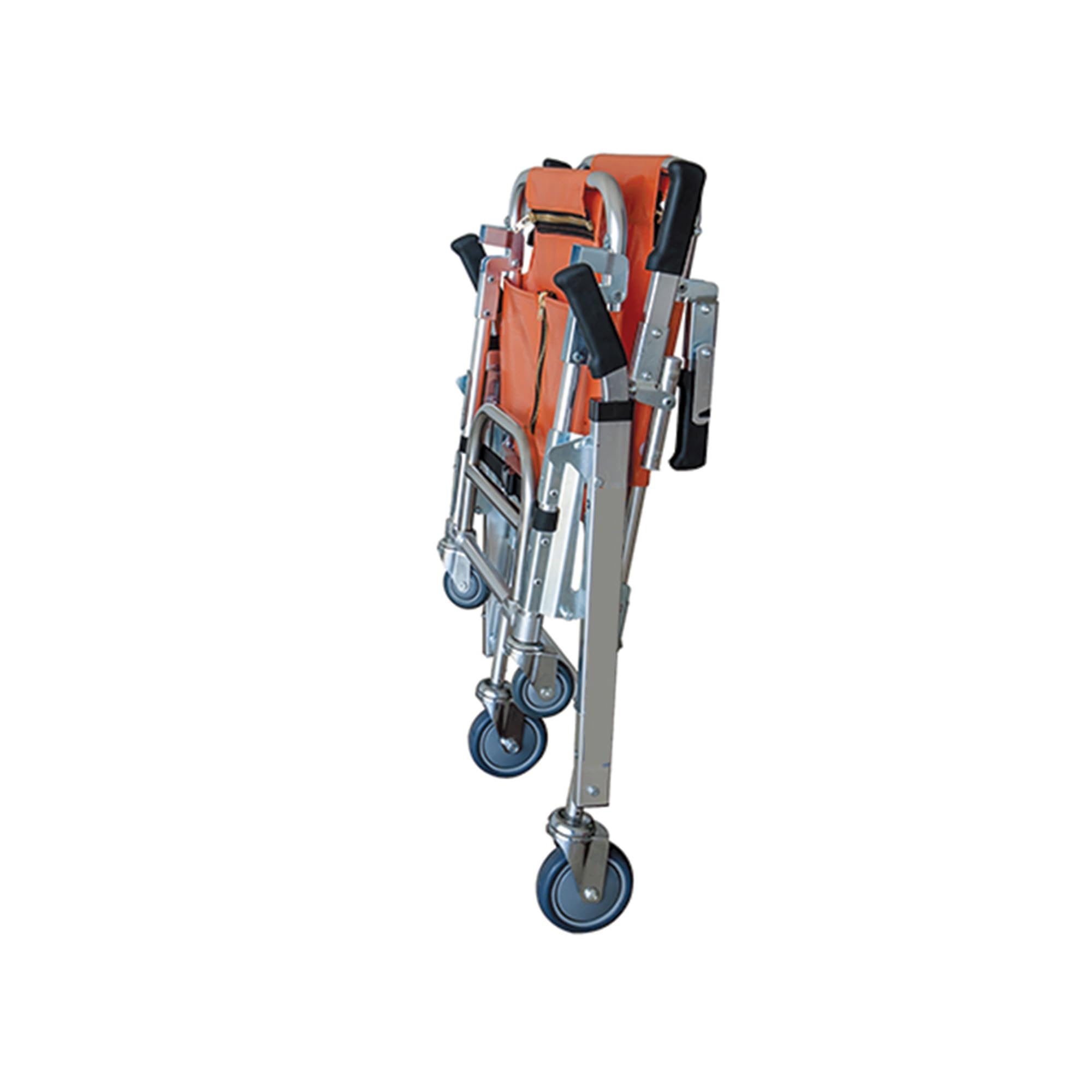 GIMA - Sedia portantina per scale value, con 4 ruote, 34073
