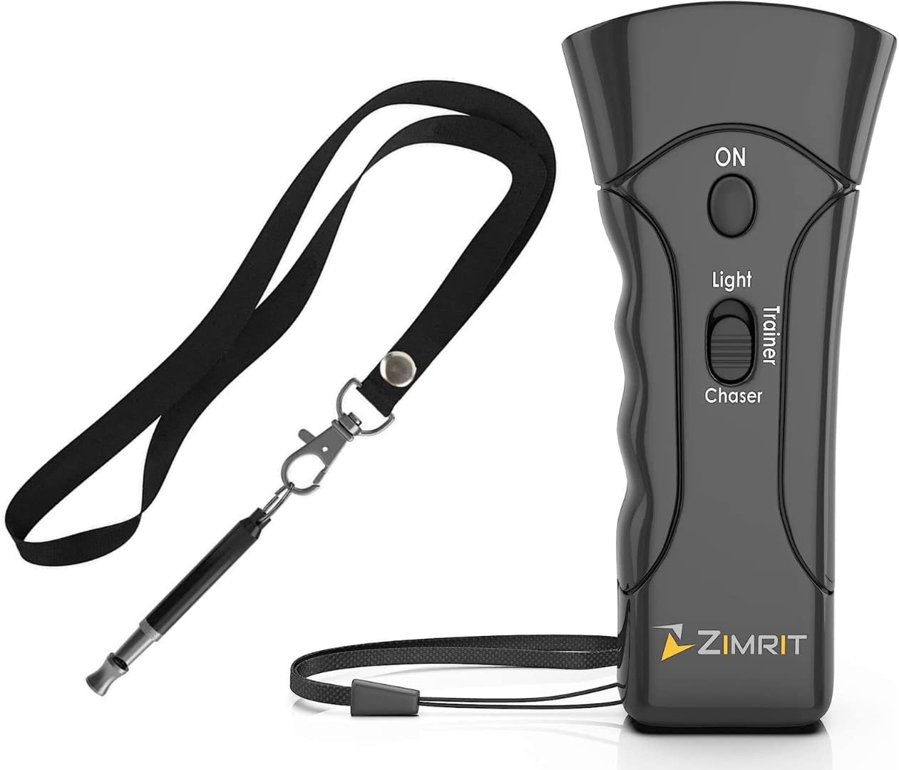 Anti Barking Device & Dog Whistle - Ultrasonic Dog Stopper Bark Control Device - Zimrit Multi Function Training Pet Handheld