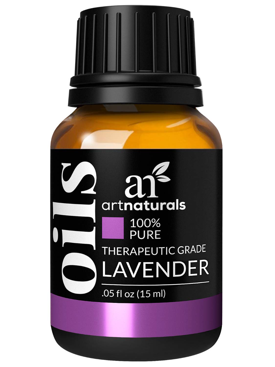 artnaturals 100% Pure Lavender Essential Oil – (.5 Fl Oz / 15ml) – Premium Undiluted Therapeutic Grade Natural from Bulgaria – Aromatherapy for Diffuser