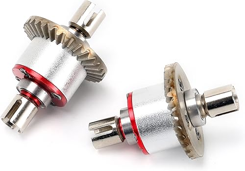 AMORIL Piezas de repuesto mejoradas de aleación de aluminio para camiones RC 114, piezas de repuesto para camiones de control remoto de alta