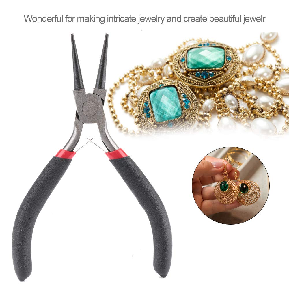 Professional Pliers Multi Functional Durable Iron Beading Jewelry Pliers Diy