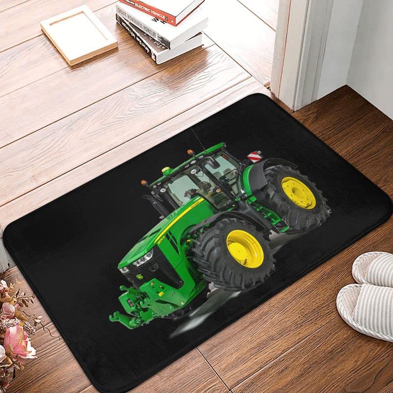 Tapis lavable antidérapant tracteur graphique pour cuisine