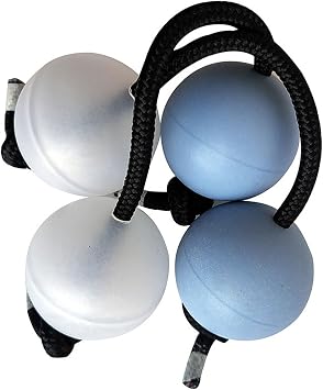 2 Pairs Kashaka Instrument,Asalato Fingertip Drum Balls, Aslatuas Music Egg Shaker,Hand Percussion for Beginners Musical