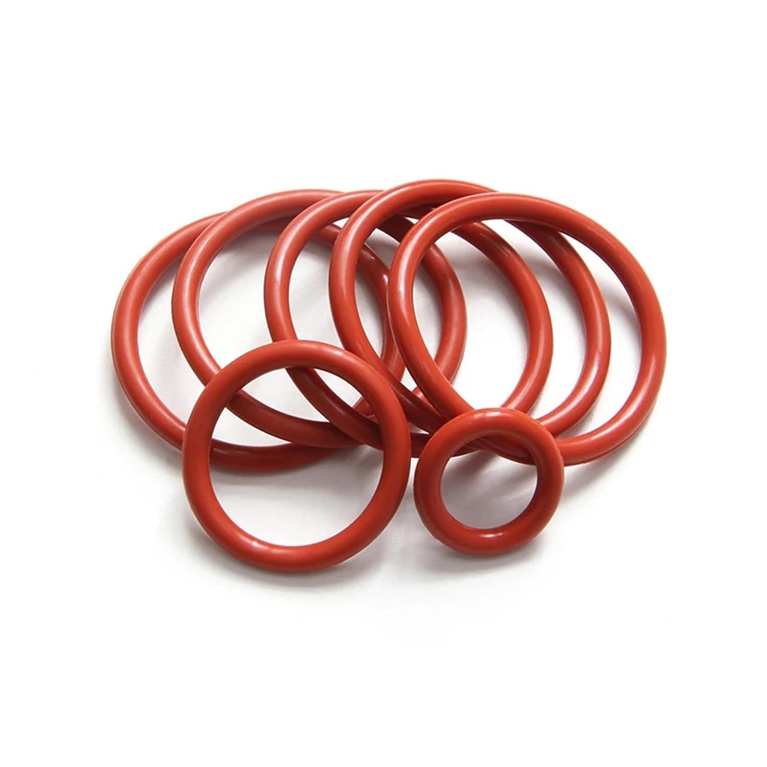 10 VMQ O-Ring gaskets, Thickness CS 3.5mm, Outer Diameter 10~46mm(OD 36mm ID 29mm)