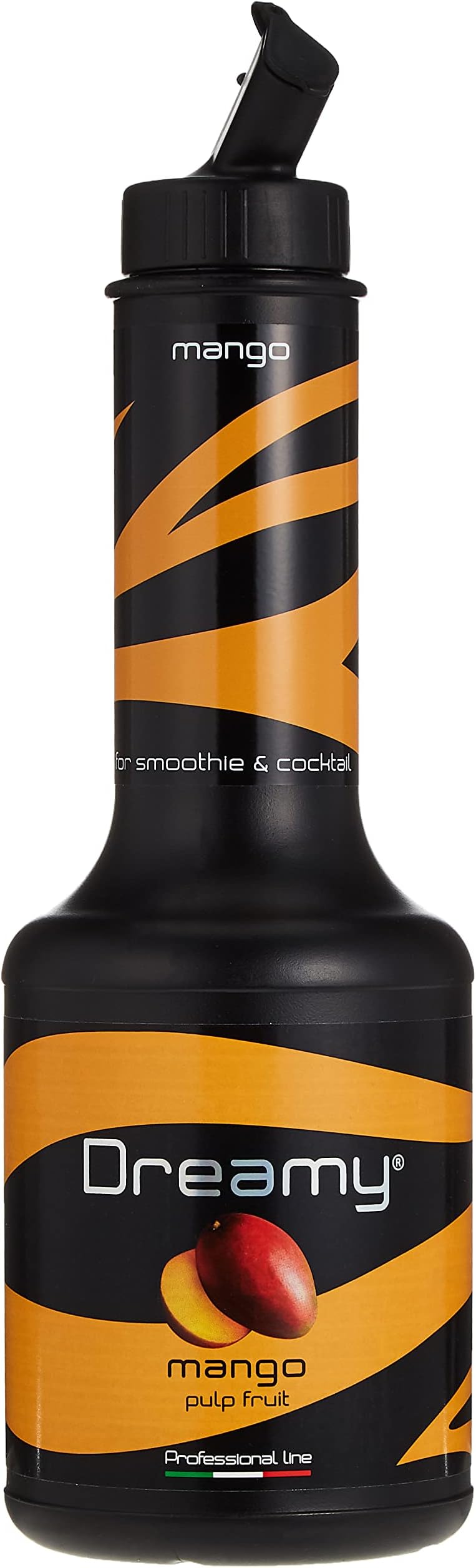 Dreamy Mango Pulp 95cl cocktail syrup, made with mango puree from concentrate, Prepare Cocktails Syrups, Mocktail Syrups, Smoothies, milkshakes