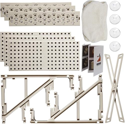 Miniatura 2 de YOFIT Doggy Steps - Escaleras antideslizantes de 3 peldaños para mascotas, soporta hasta 50 libras