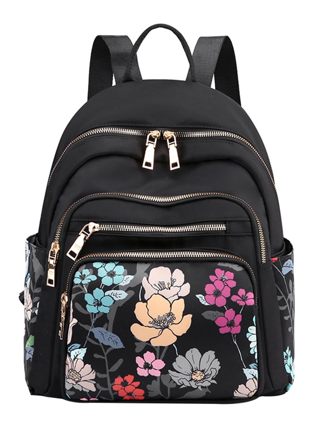 SellerFunWomen Girls Leisure Backpack Floral pattern Daypack lightweight casual cosmetic Bag