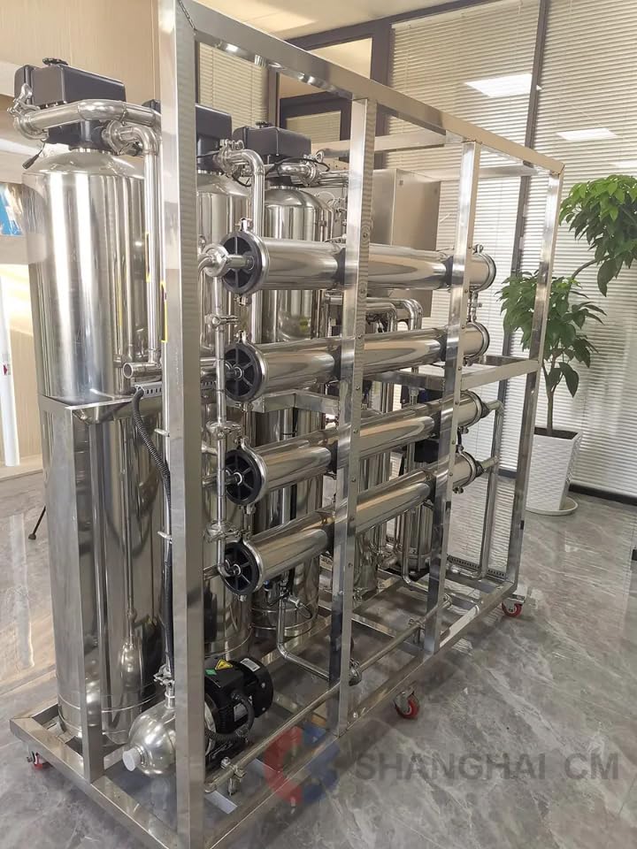 1000 LPH Commercial Water Filtration System Stainless Steel Reverse Osmosis System with Digital Control Panel Industrial Grade Water — view 5