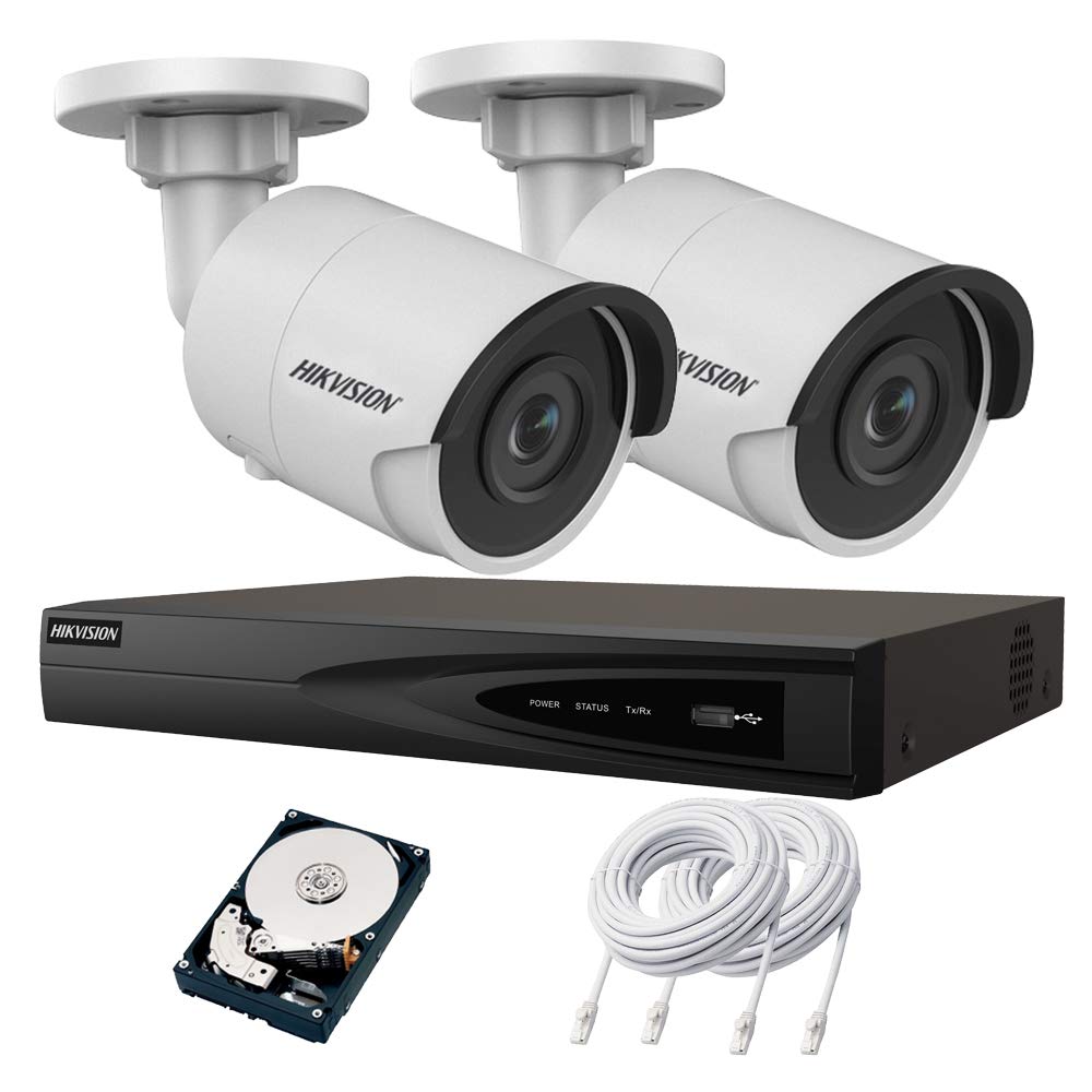 Amazon.co.jp: 4K 防犯カメラセット IP 屋内屋外カメラ1〜4台