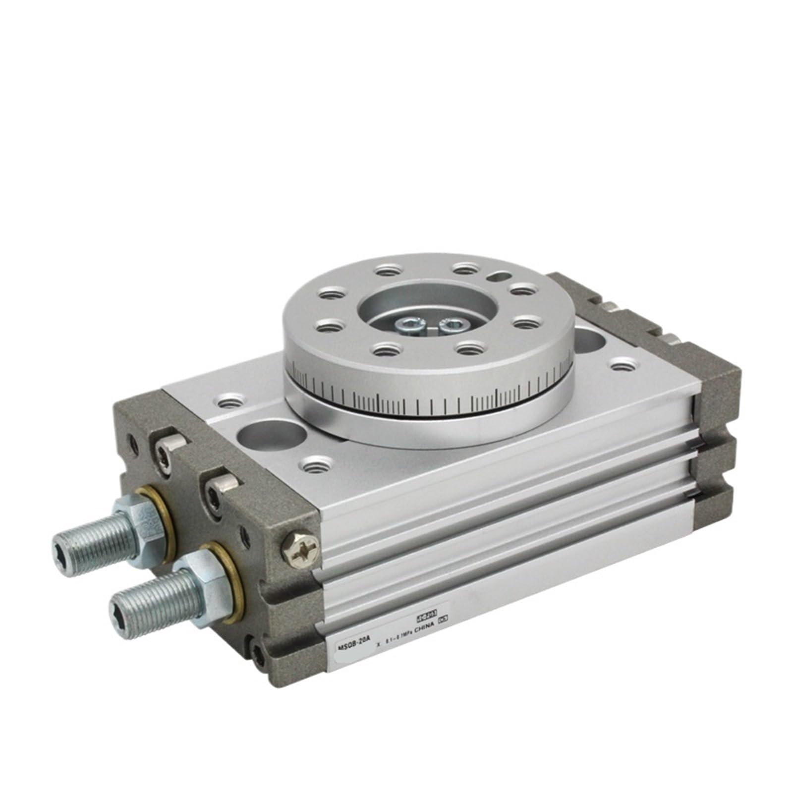 Vérin pneumatique rotatif MSQB 7A double effet actionneur mécanique