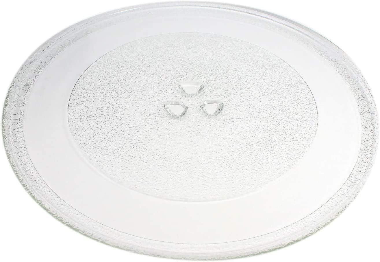 WP8172138 Microwave Glass Turntable Plate Replacement for Maytag MMV1153AAW - Compatible with 8172138 4358641 12 3/4 Inch Glass Tray