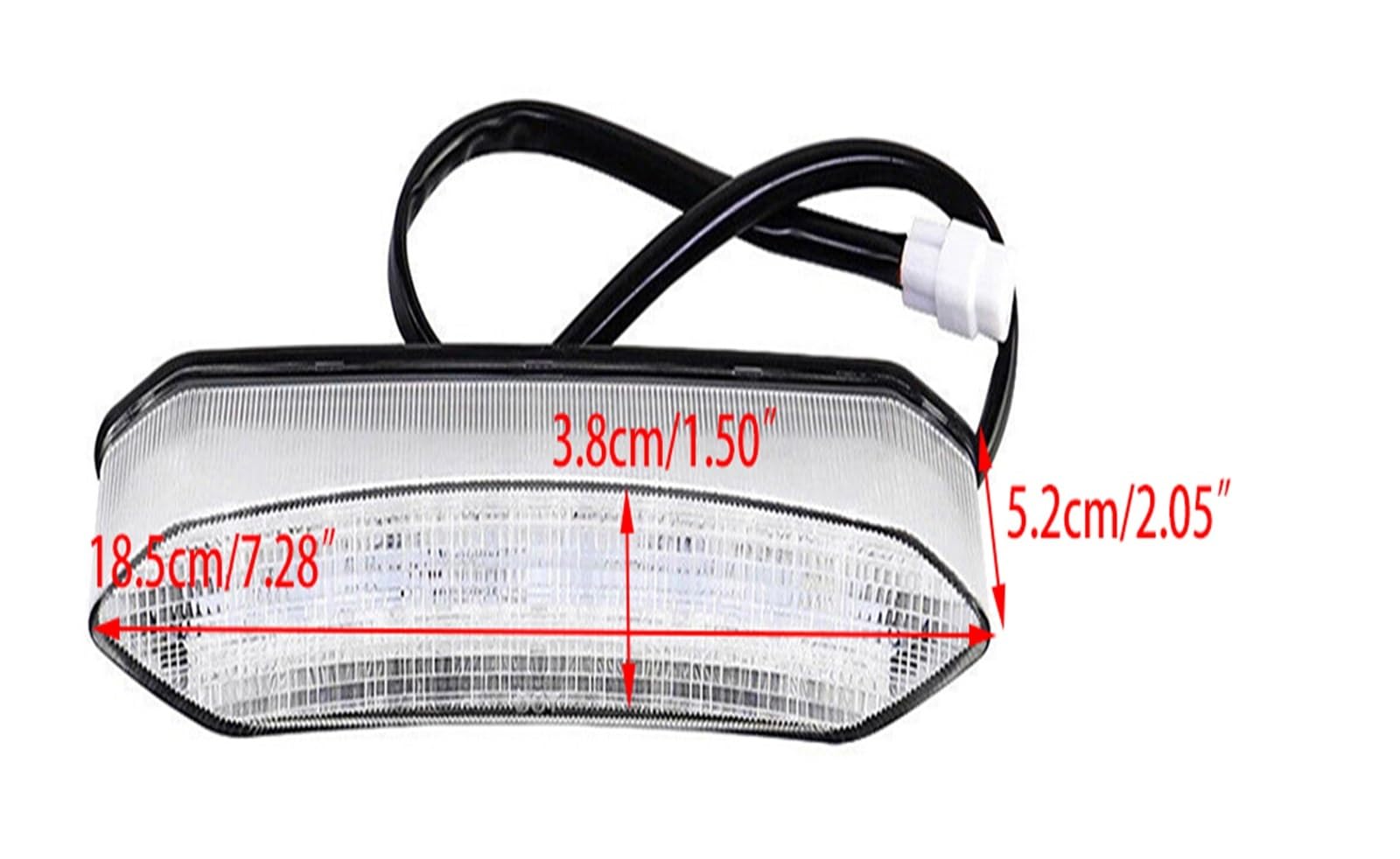 Clignotant Clignotants Moto Lentille Claire LED Feu - De Frein - 12V Pour 700 700R YFZ450R YFZ450X 2009-2014 2015 2016 2017 2018
