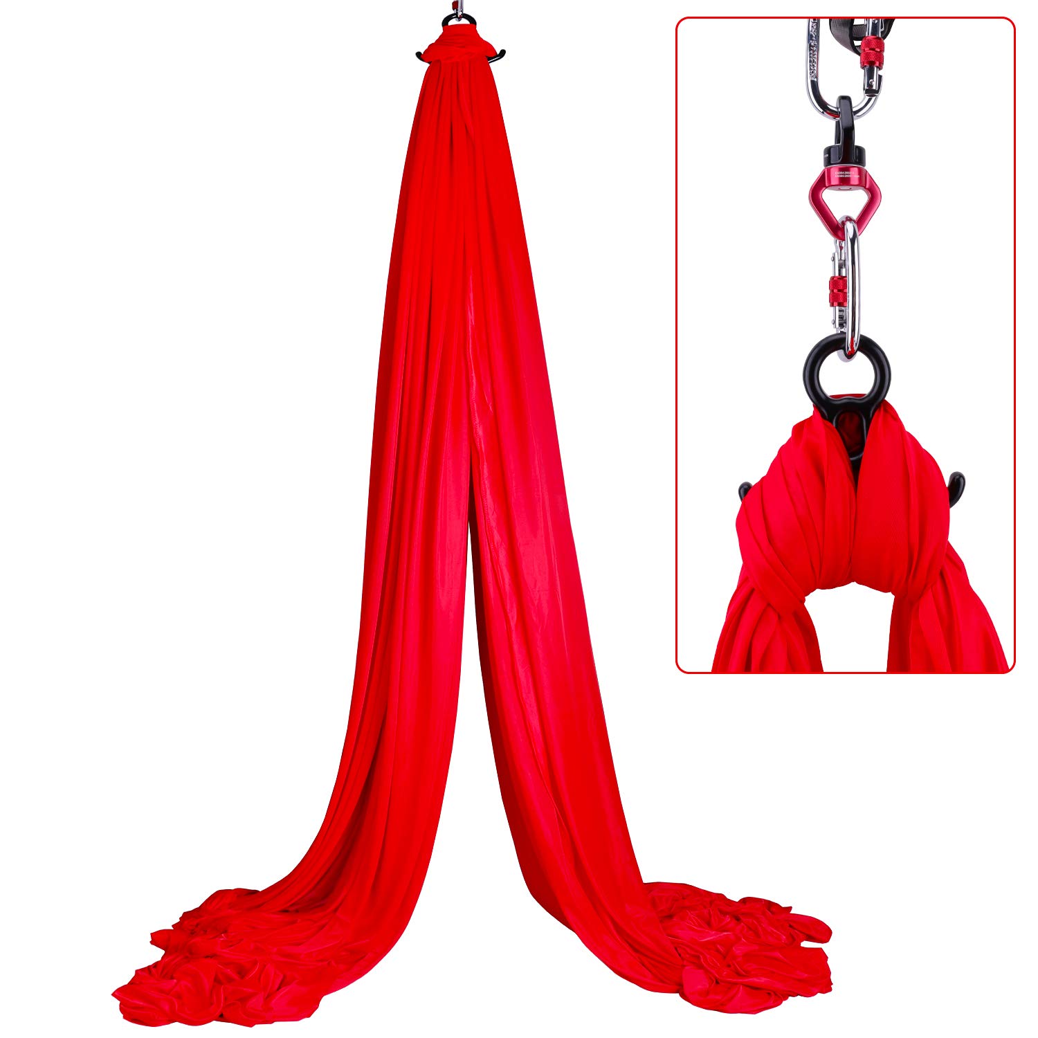 Buy PYIGVRE Yoga Hammock Set 10M Long 2.8M Wide Premium Aerial Silk