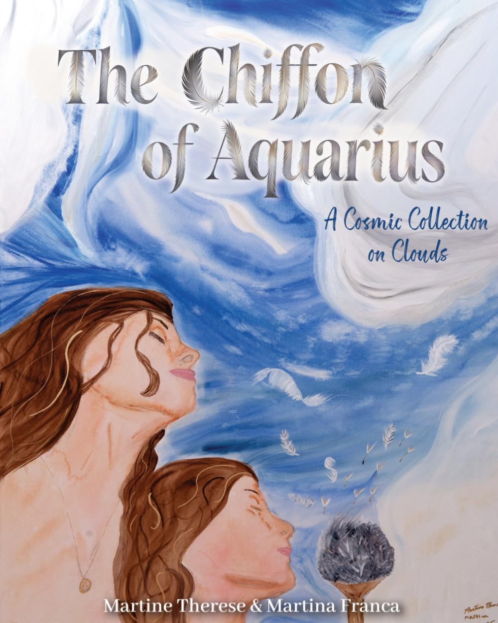 The Chiffon of Aquarius: A Cosmic Collection on Clouds
