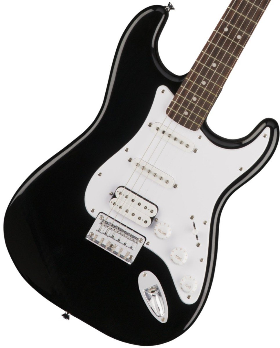 【美品】Squier BULLET STRAT エレキギター ブラック Squier Bullet HSS Stratocaster Electric Guitar Black