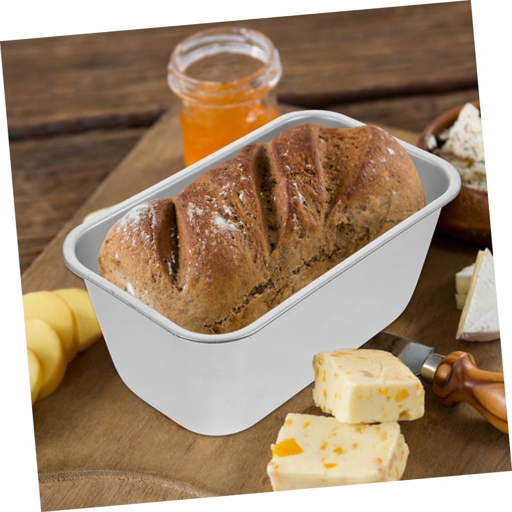 1set Aluminium Alloy Toast Baking Pans Bread Mold for Kitchen Conduction Easy Toast Everyday Baking 2pcs
