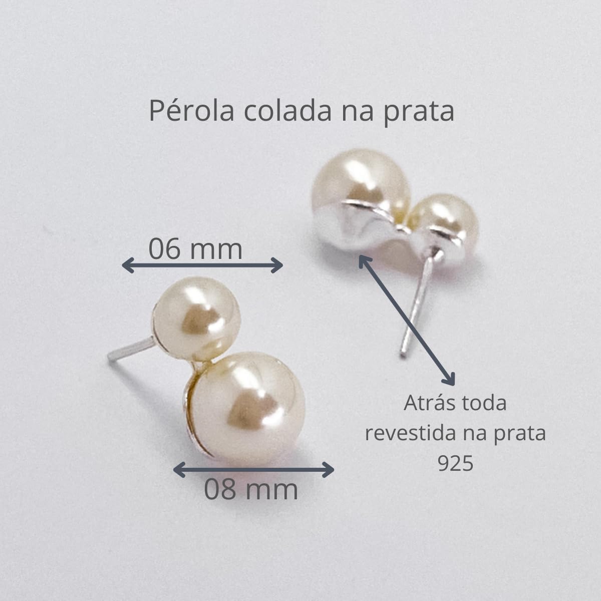 Brinco Prata Pérola Creme 06 x 08 mm Prata 925 Legítima em promoção! Veja a oferta e mais achadinhos de Bijuterias 3 Hoje é o melhor dia para comprar Brinco Prata Pérola Creme 06 x 08 mm Prata 925 Legítima com aquele preço maroto! Promoção! Aproveite a oferta! 3