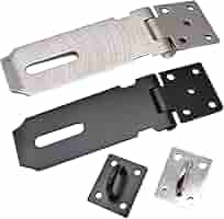 Chiusura A Scatto Porta 4 Pollici - Hasp Acciaio Inox Con Viti Per Serrature - Foto 2