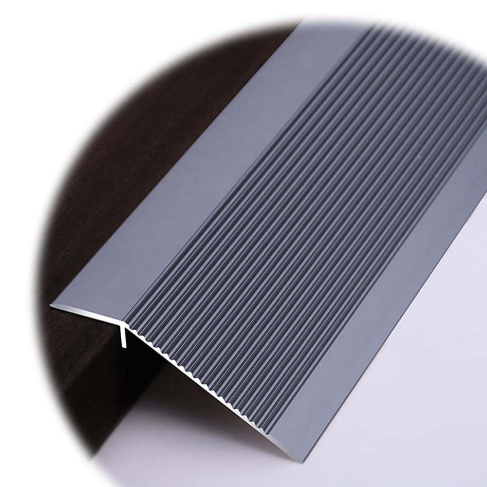 4inch Wide Transition Strip Aluminium Threshold Ramps For Doorways 3ft Cuttable Door Threshold Cover For Uneven Floors