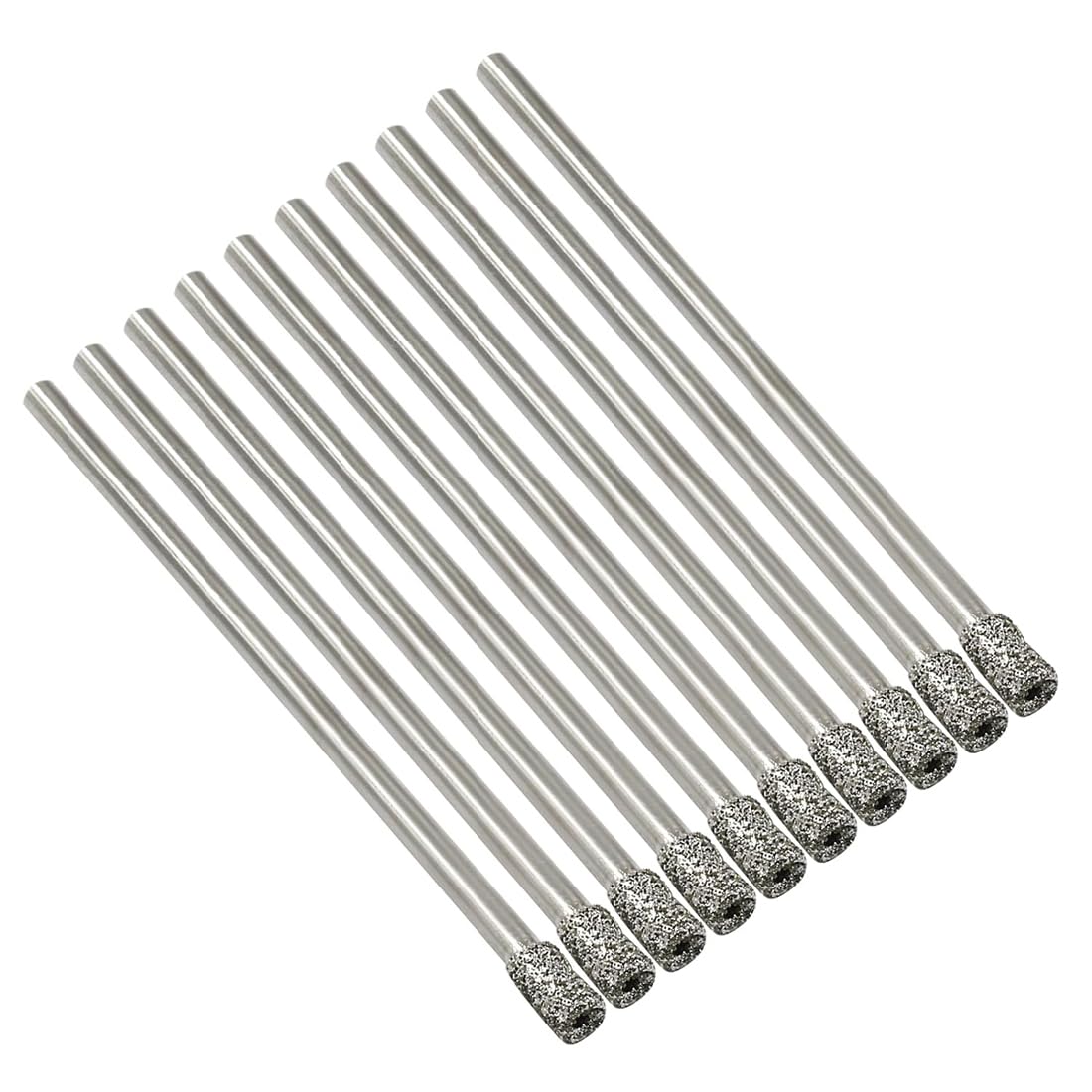 Uptodateproducts 10 Pcs 3mm / 1/8 Inch Diamond Drill Bit Small Hole Saw Kit, Masonry Hole Saw Kit Marble Drill Bit， Mini Glass Cutting Drill Bit for Tile, Masonry, Glass, Marble (B0D7SGJ43H) Amazon Price History, Amazon Price Tracker