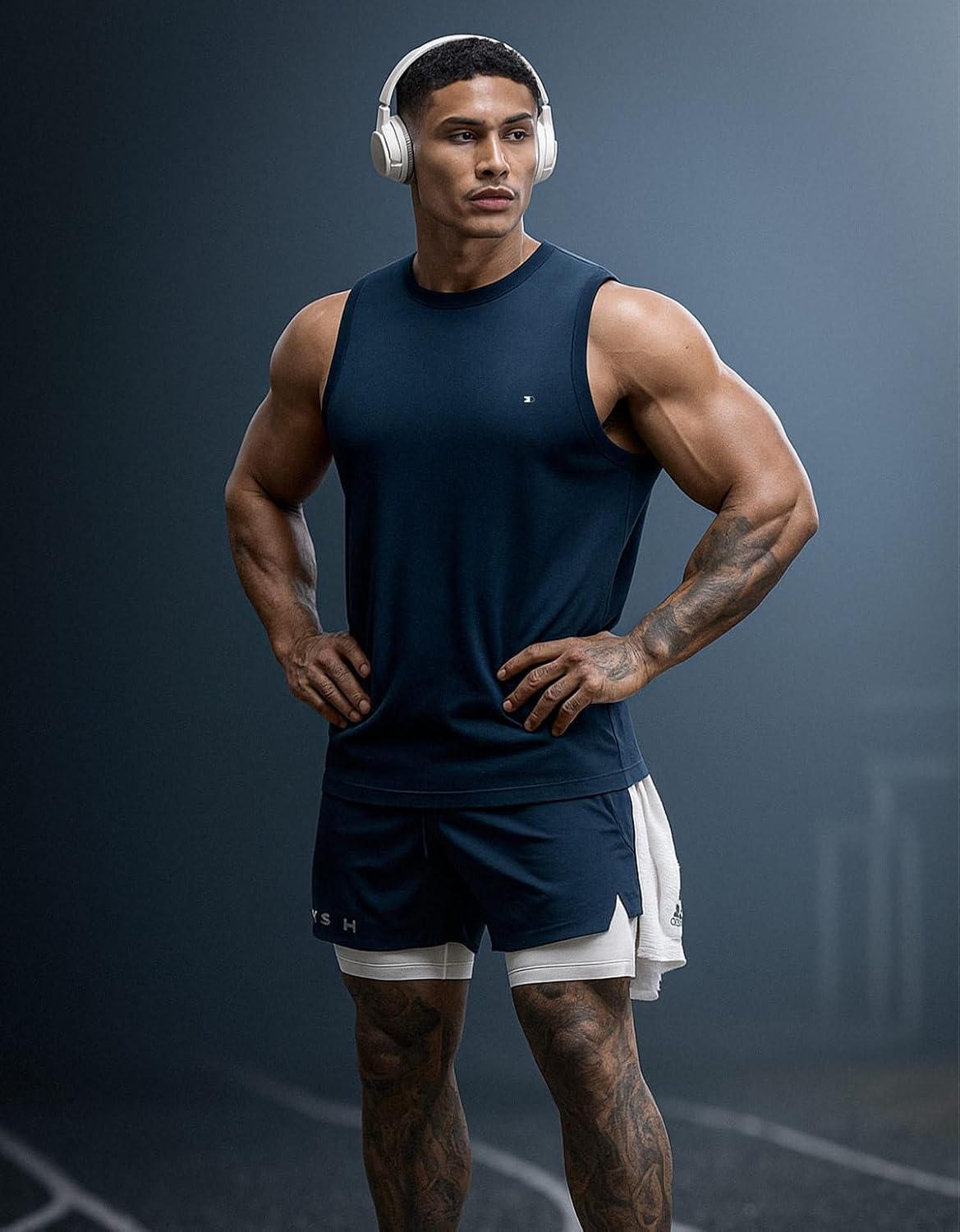 Kit 3 Camisas Regatas Dry-fit Masculina Sandrini Academia Kit 3 Camisas Regatas Dry-fit Masculina Sandrini Academia