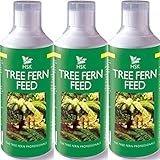 YouGarden 3 x HSK 500ml Tree Fern Feed for Outdoor Plants, Plant Food, Liquid Plant Feed in Bottles for Ferns, Plant Food Outdoor for Ferns and Shade Loving Plants and Ferns