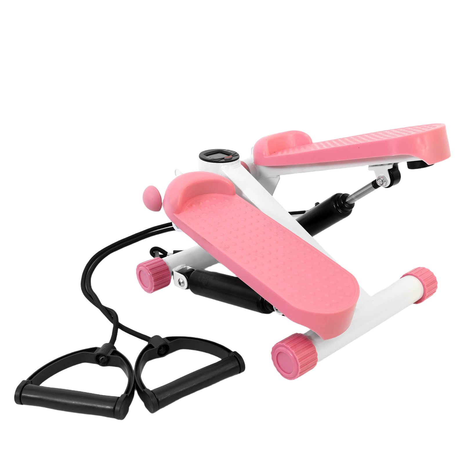 Knee-Safe Mini Stepper, 38 Degree V-Step, 300LBS with Bands