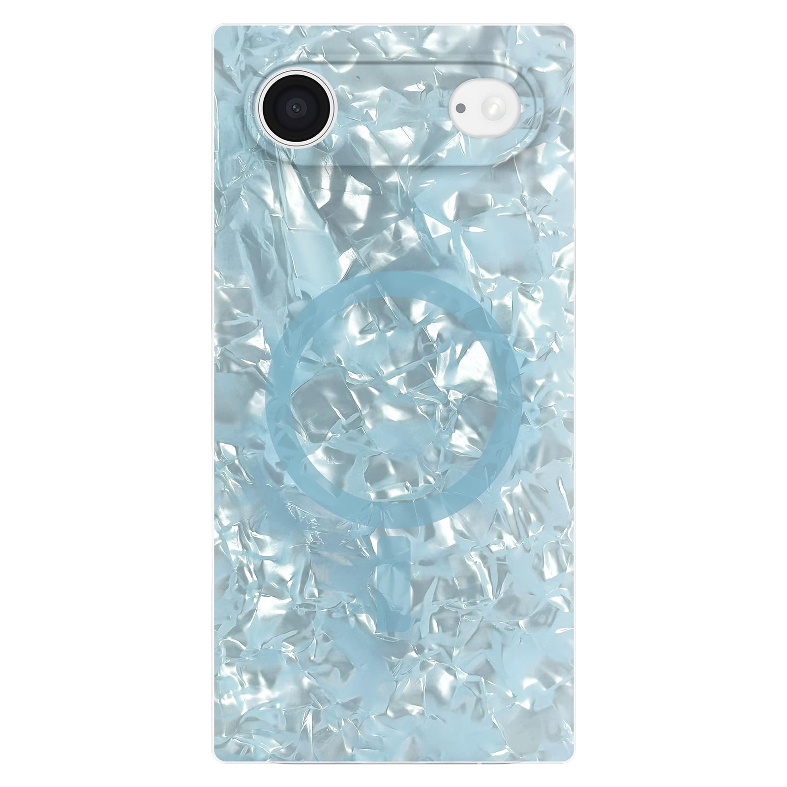 iPhoneAir FLAUNT（R）スクエアケース iPhone Air用 FLAUNT（R）スクエアケース／Iridescent Satin MagSafe