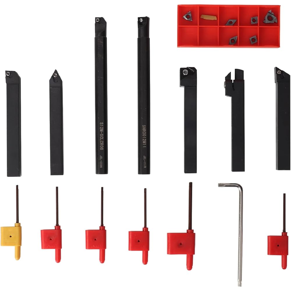 9/mo Finance Carbide Lathe Tools Holder Set, Indexable Lathe Boring