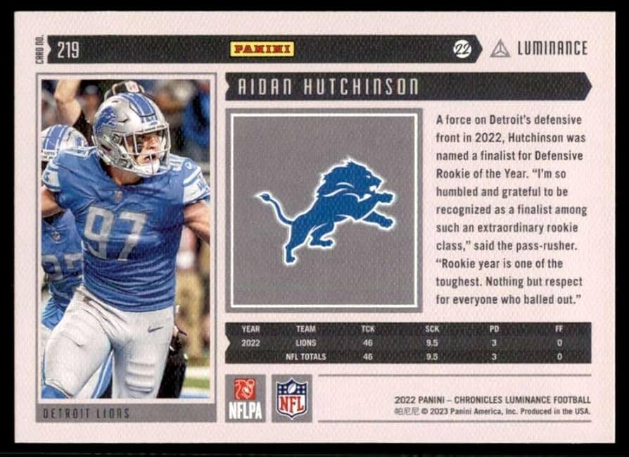 Amazon.com: 2022 Panini Chronicles Luminance Update Rookies #219