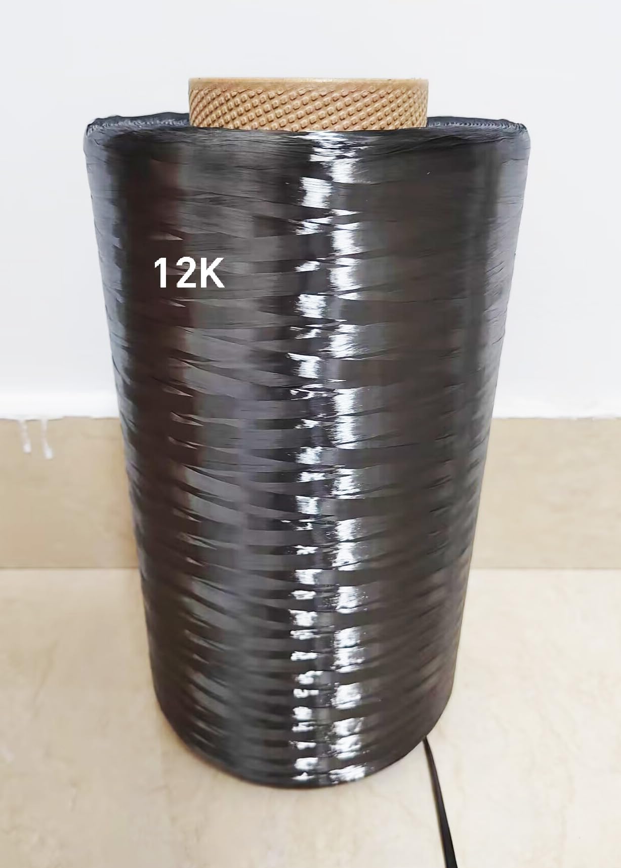 12K 30M Carbon Fiber Wire/Tow Continuous Carbon Fiber Filament Yarn Thread Tape